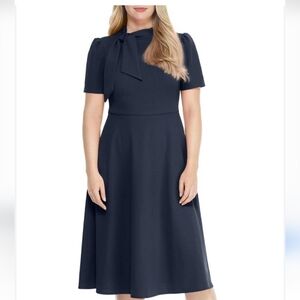 Maggie London Dress. Navy. Size 18.